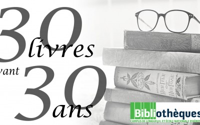 30 livres à lire avant 30 ans!