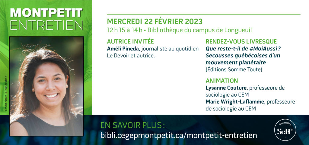 Améli Pineda est l’invitée du Montpetit Entretien