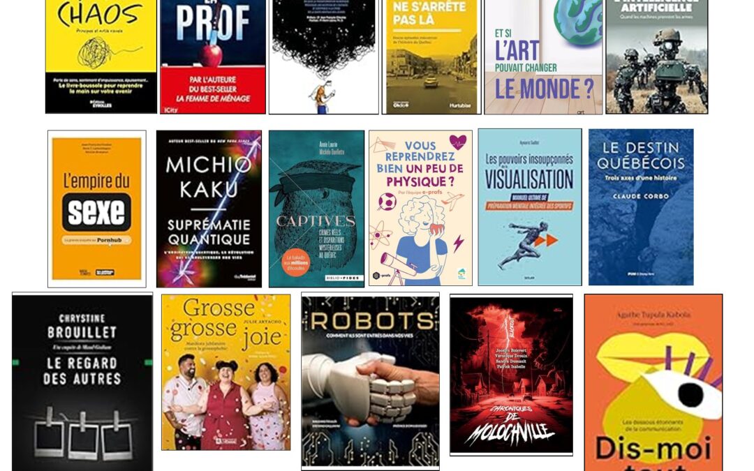 Nouveautés – Cégep Édouard-Montpetit – 3 octobre 2025