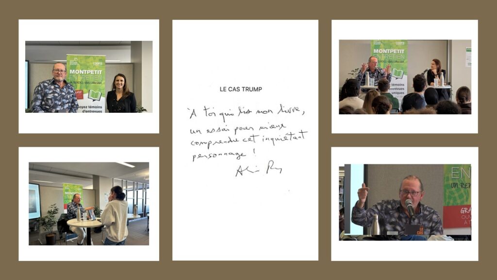 La captation vidéo du Montpetit entretien avec Alain Roy, maintenant disponible en ligne !