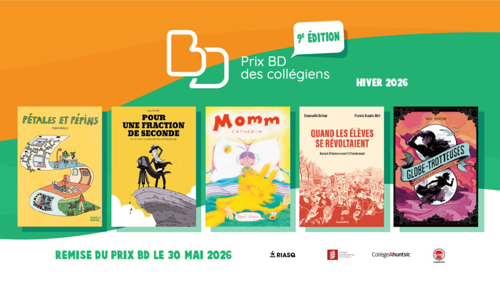 Finalistes du Prix BD des collégiens 2026