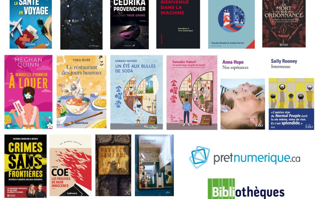 Nouveautés – Pretnumerique.ca – Octobre 2026