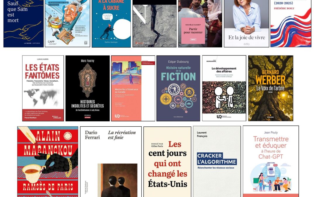 Nouveautés – Cégep Édouard-Montpetit – 9 octobre 2026