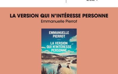 “La version qui n’intéresse personne” de l’autrice Emmanuelle Pierrot remporte le Prix littéraire des collégien·ne·s 2024