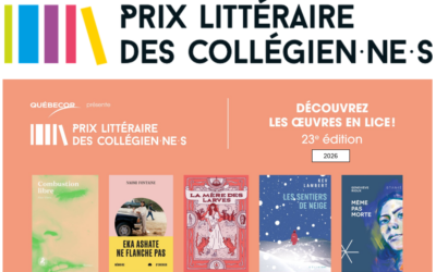 Finalistes du Prix littéraire des collégien·ne·s 2026