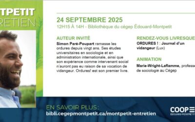 Simon Paré-Poupart est l’invité du prochain Montpetit entretien
