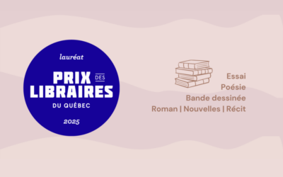 Lauréats des Prix des libraires du Québec 2025